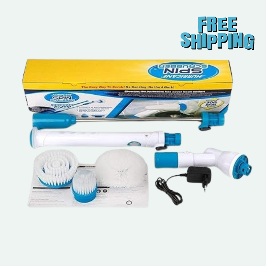 3 in 1 Electric Spin Scrubber Machine